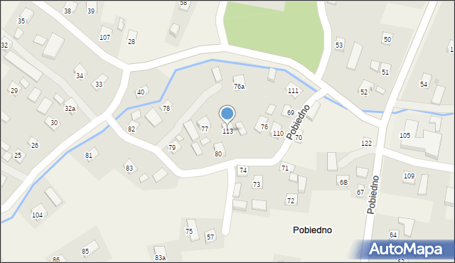 Pobiedno, Pobiedno, 113, mapa Pobiedno