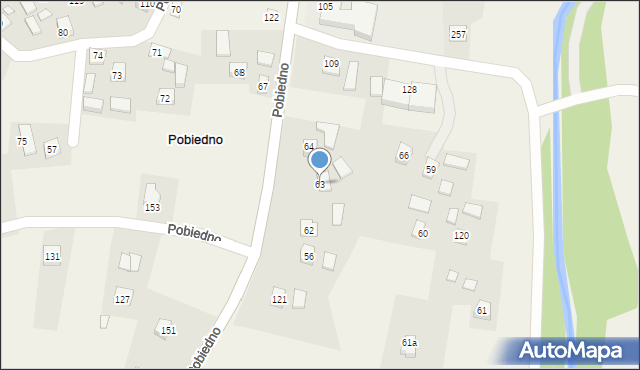 Pobiedno, Pobiedno, 63, mapa Pobiedno