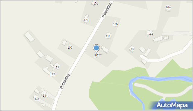 Pobiedno, Pobiedno, 90, mapa Pobiedno