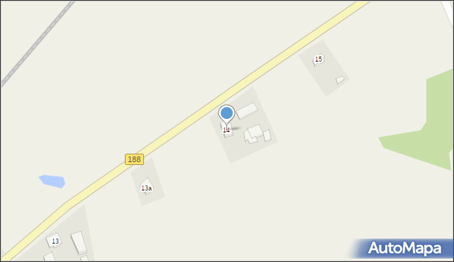 Poborcze, Poborcze, 14, mapa Poborcze