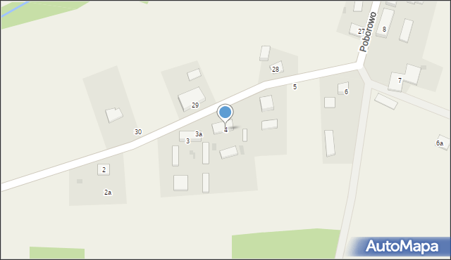 Poborowo, Poborowo, 4, mapa Poborowo