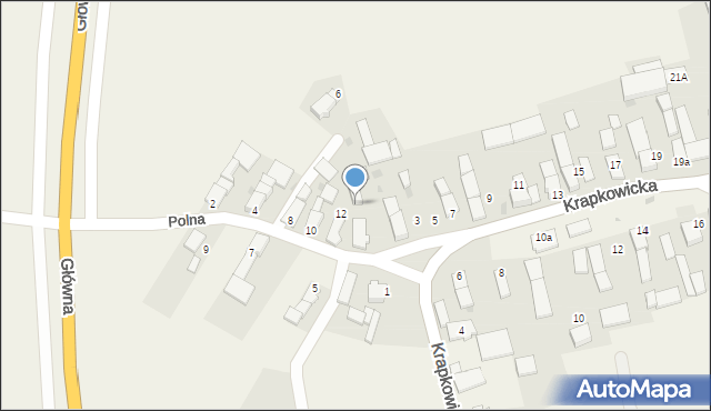 Poborszów, Polna, 16, mapa Poborszów