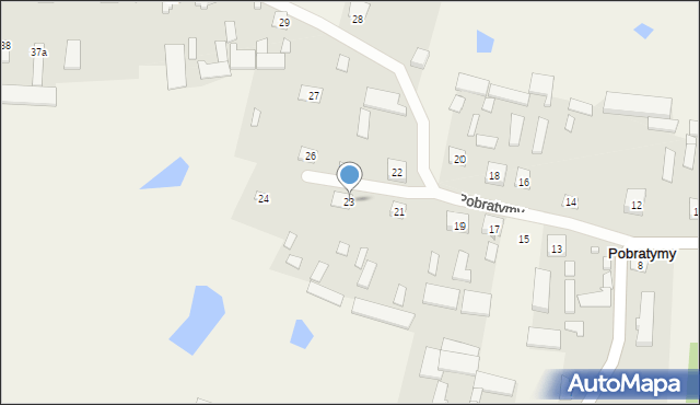 Pobratymy, Pobratymy, 23, mapa Pobratymy