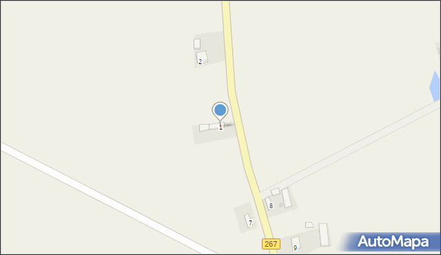 Pocierzyn, Pocierzyn, 1, mapa Pocierzyn