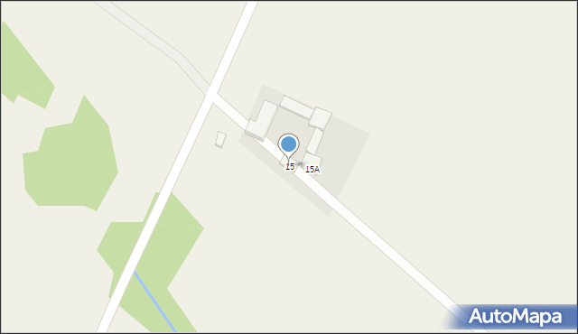 Poczernin, Poczernin, 15, mapa Poczernin