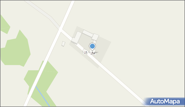 Poczernin, Poczernin, 15A, mapa Poczernin