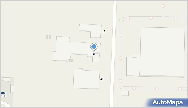 Poczernin, Poczernin, 46, mapa Poczernin