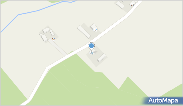 Poczołków, Poczołków, 31, mapa Poczołków