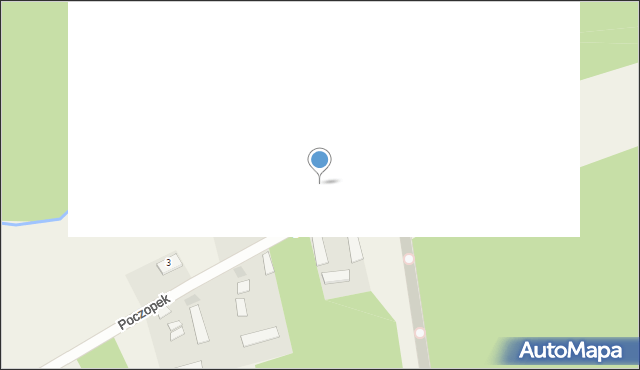 Poczopek, Poczopek, 1, mapa Poczopek