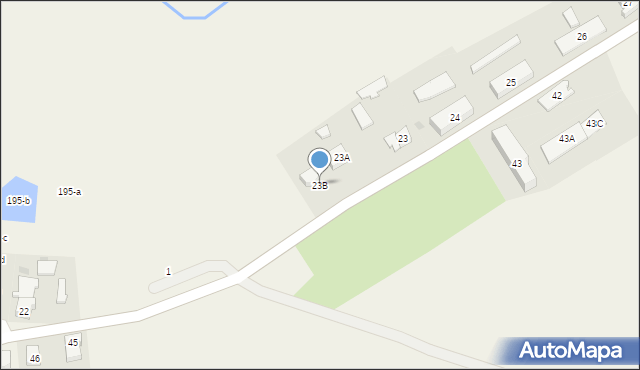 Podanin, Podanin, 23B, mapa Podanin