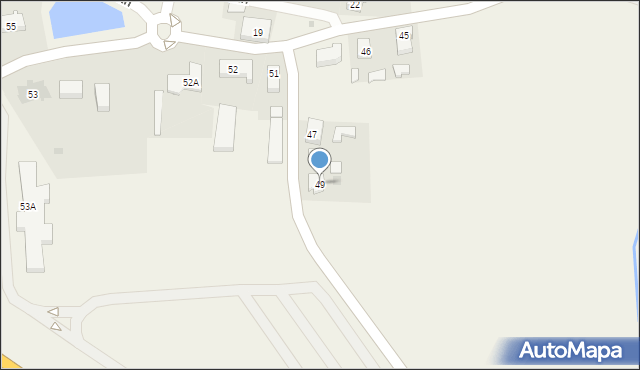Podanin, Podanin, 49, mapa Podanin