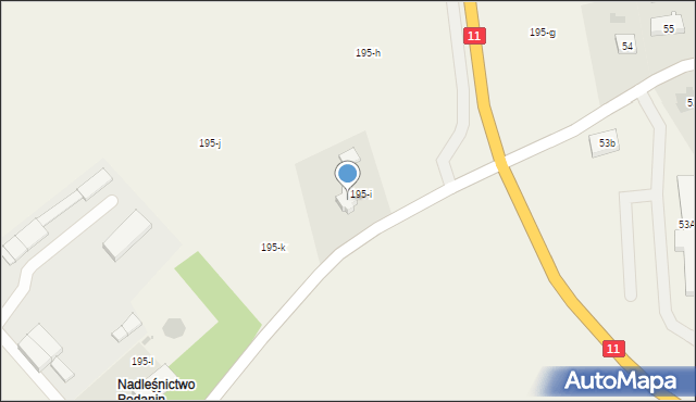 Podanin, Podanin, 64, mapa Podanin