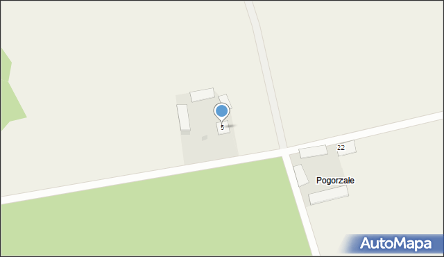 Podbagny, Podbagny, 5, mapa Podbagny