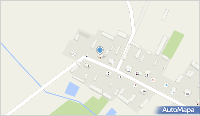 Podbiele, Podbiele, 6, mapa Podbiele