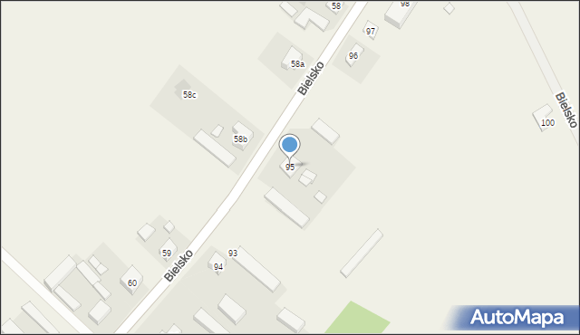 Podbielsko, Podbielsko, 95, mapa Podbielsko