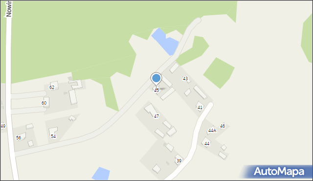 Podbór, Podbór, 45, mapa Podbór