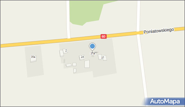 Podborze, Podborze, 37a, mapa Podborze