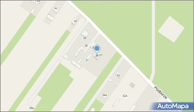 Podborze, Podborze, 35, mapa Podborze