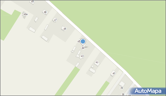 Podborze, Podborze, 44, mapa Podborze