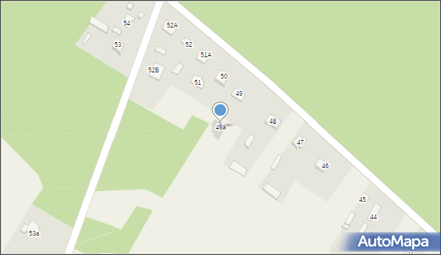 Podborze, Podborze, 49a, mapa Podborze