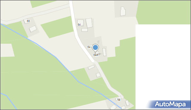 Podborze, Podborze, 64A, mapa Podborze