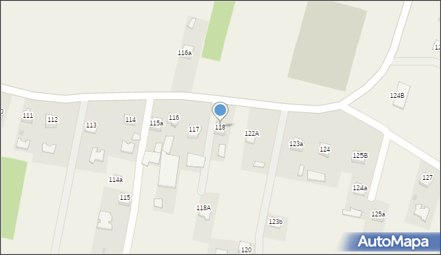 Podborze, Podborze, 118, mapa Podborze