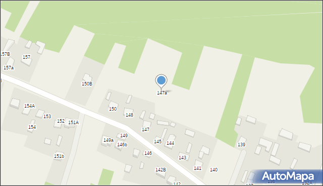 Podchojny, Podchojny, 147a, mapa Podchojny