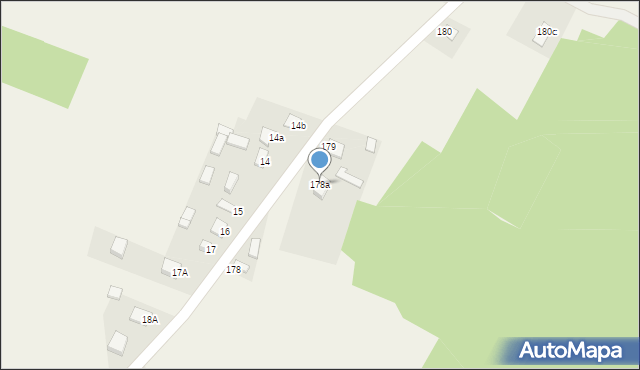 Podchojny, Podchojny, 178a, mapa Podchojny