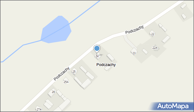 Podczachy, Podczachy, 24, mapa Podczachy