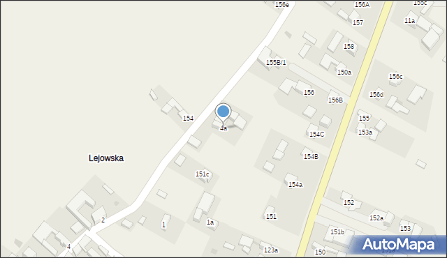 Podczerwone, Podczerwone, 4a, mapa Podczerwone