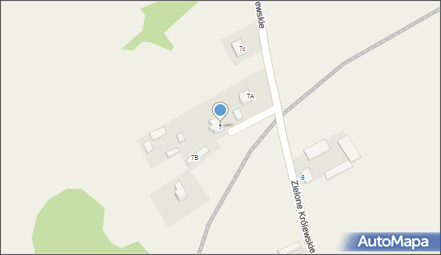 Poddubówek, Poddubówek, 7, mapa Poddubówek