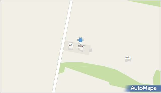 Podebłocie, Podebłocie, 106a, mapa Podebłocie