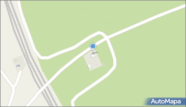 Podebłocie, Podebłocie, 193, mapa Podebłocie