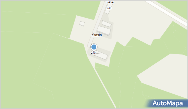 Podebłocie, Podebłocie, 249/3, mapa Podebłocie