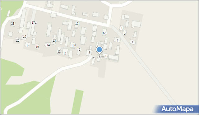 Podebłocie, Podebłocie, 6, mapa Podebłocie