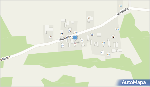 Podebłocie, Podebłocie, 71, mapa Podebłocie