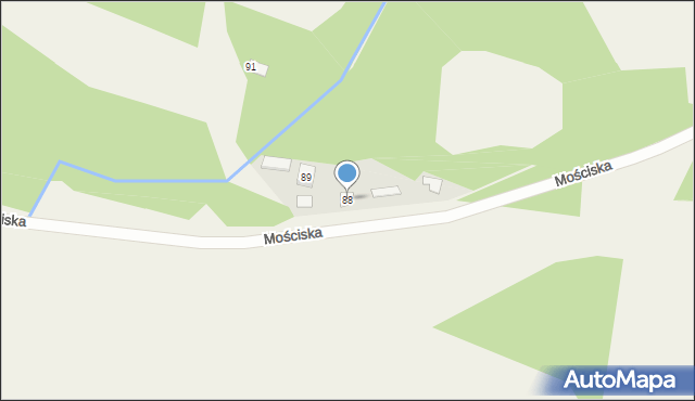 Podebłocie, Podebłocie, 88, mapa Podebłocie