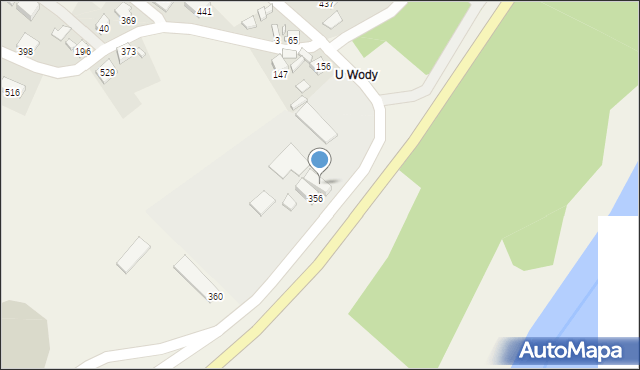 Podegrodzie, Podegrodzie, 357, mapa Podegrodzie