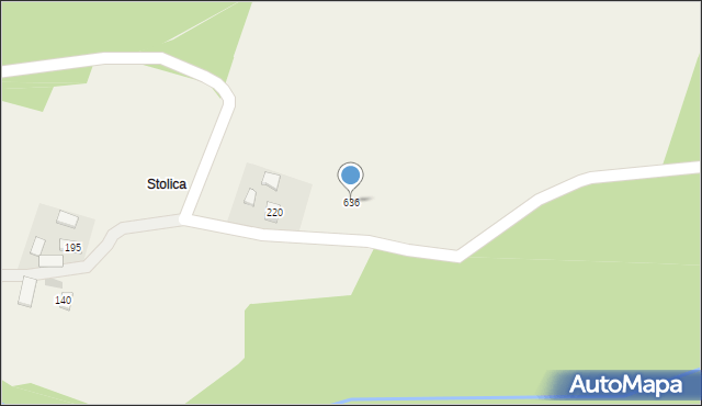 Podegrodzie, Podegrodzie, 636, mapa Podegrodzie