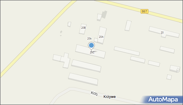 Podemszczyzna, Podemszczyzna, 20C, mapa Podemszczyzna