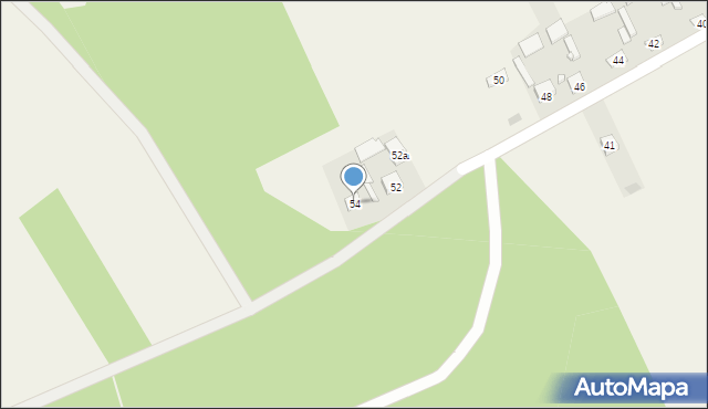 Podewsie, Podewsie, 54, mapa Podewsie