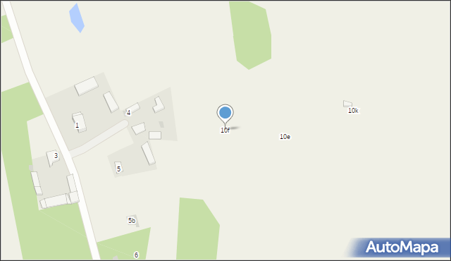 Podgać, Podgać, 10f, mapa Podgać