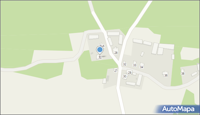 Podgać, Podgać, 31, mapa Podgać