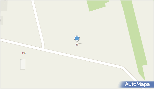 Podgaje, Podgaje, 33, mapa Podgaje