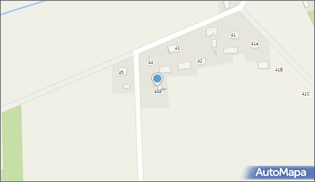 Podgaje, Podgaje, 44a, mapa Podgaje