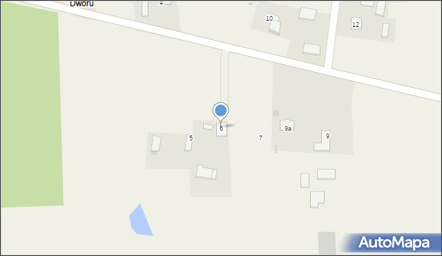 Podgaje, Podgaje, 6, mapa Podgaje