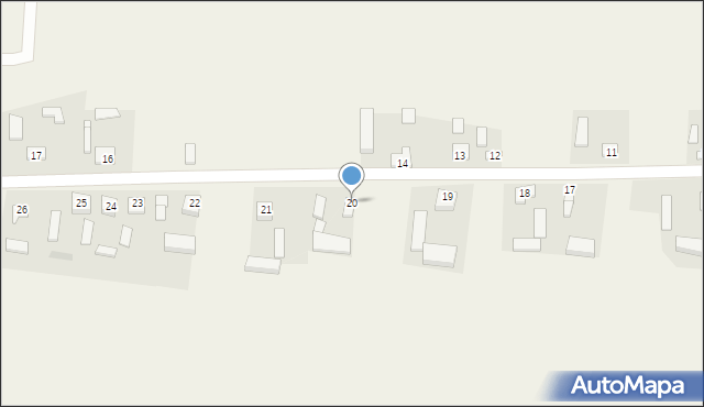 Podgajew, Podgajew, 20, mapa Podgajew