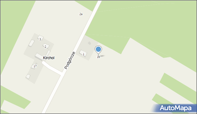 Podgórcze, Podgórcze, 1b, mapa Podgórcze