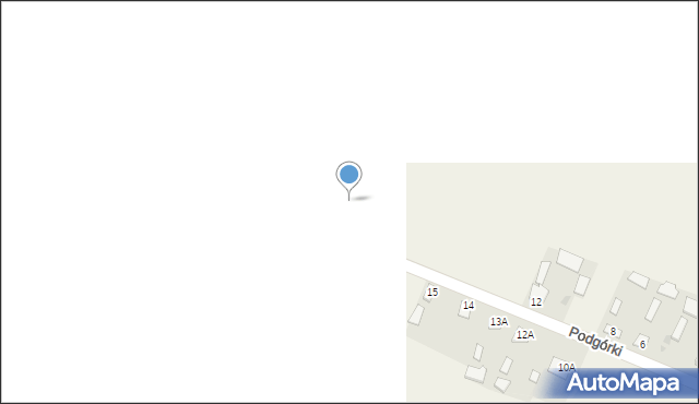 Podgórki, Podgórki, 17, mapa Podgórki