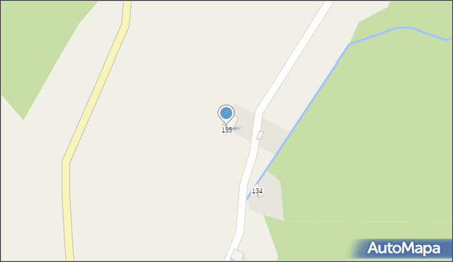 Podgórki, Podgórki, 135, mapa Podgórki